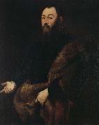 Jacopo Tintoretto Gentleman Portrait oil painting artist